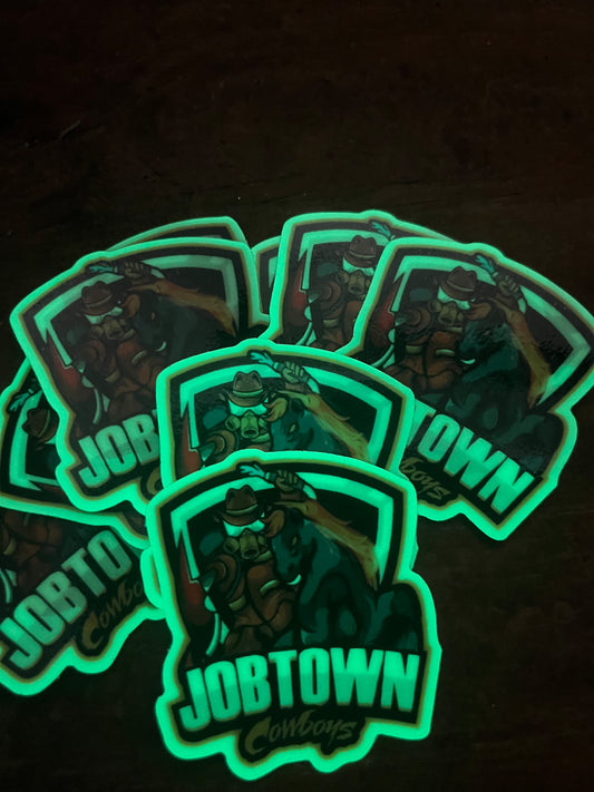 Limited Edition Alert! Glow-in-the-Dark Firefighter Sticker - Only 50 Available!