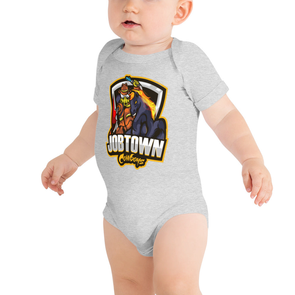 The Original Jobtown Cowboys Baby short sleeve one piece