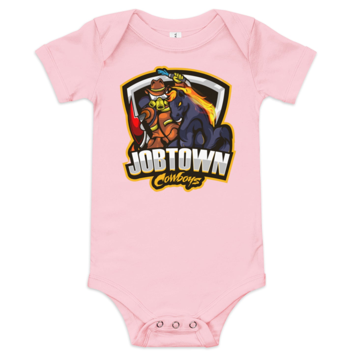 The Original Jobtown Cowboys Baby short sleeve one piece