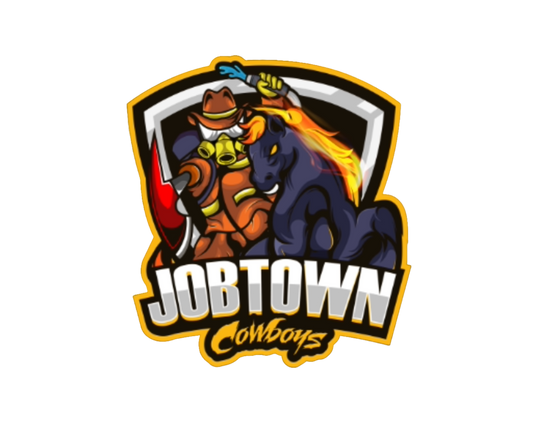 Jobtown Cowboys Firefighter Sticker