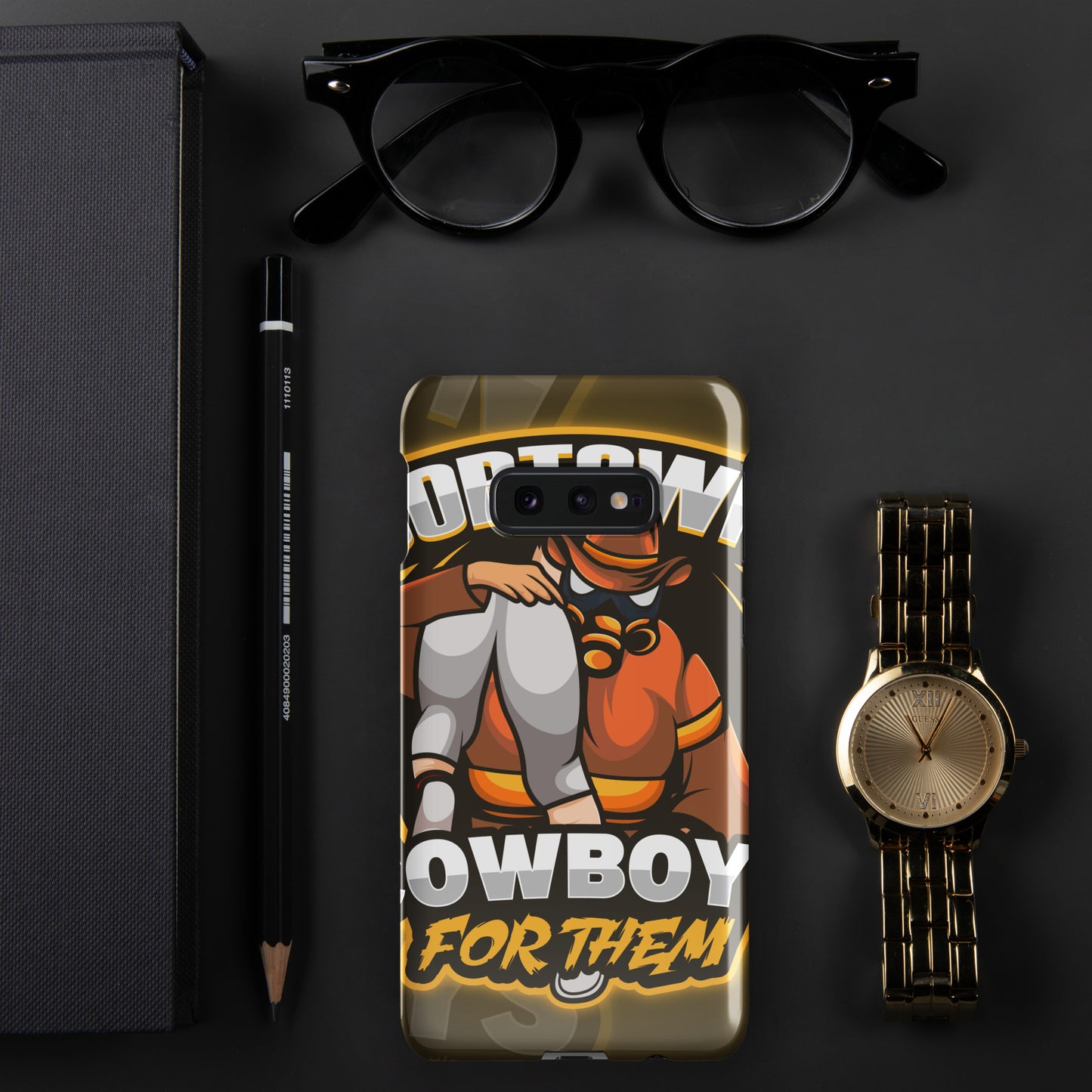 Jobtown Cowboys Firefighter- For Them Snap case for Samsung®
