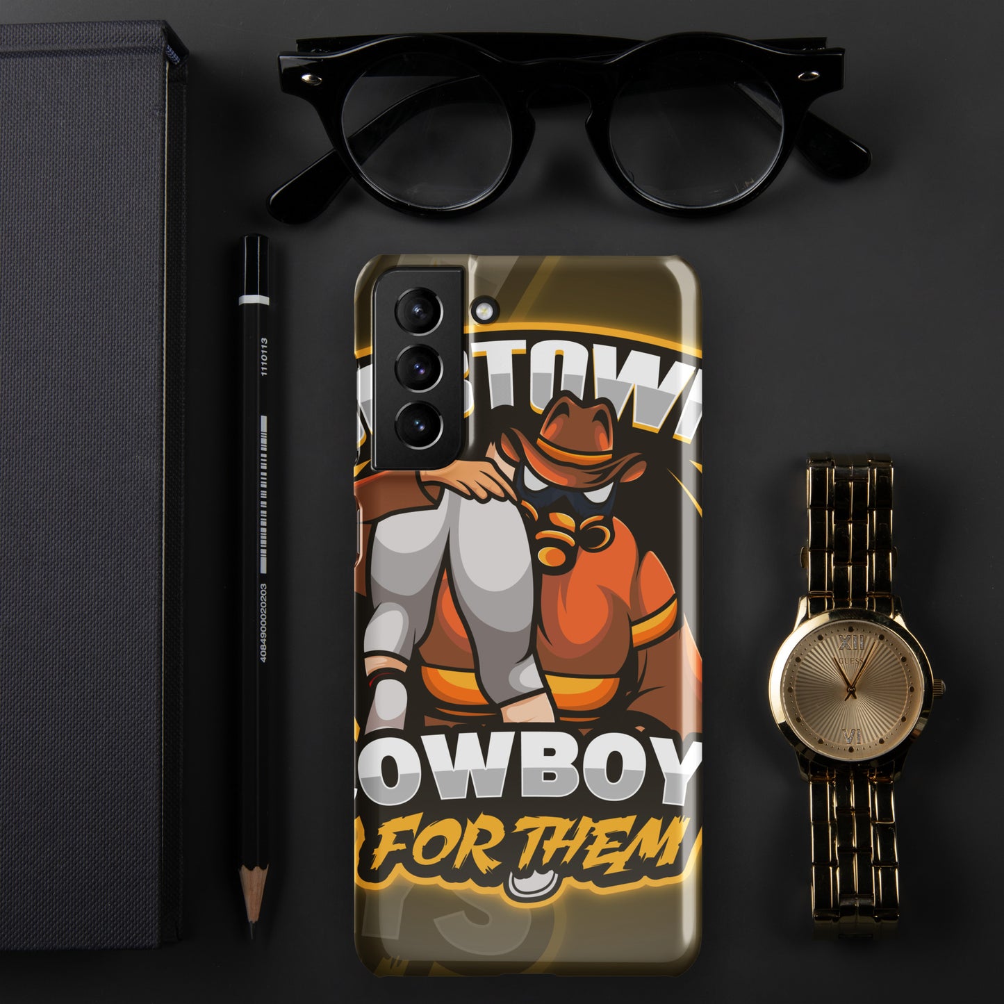 Jobtown Cowboys Firefighter- For Them Snap case for Samsung®