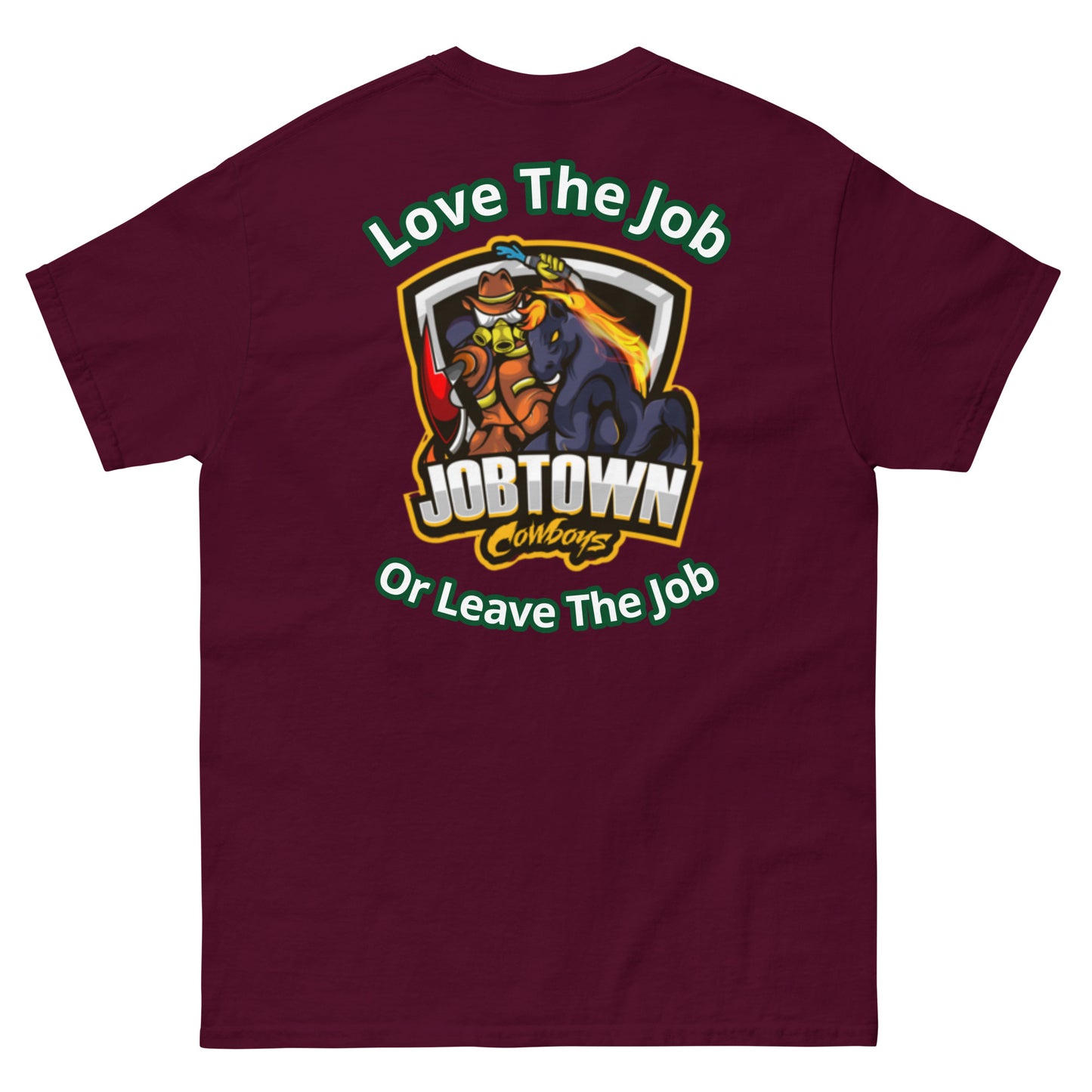 🔥 “Love the Job or Leave the Job” Firefighter Shirt – Tough Love for the Fire Service 🔥