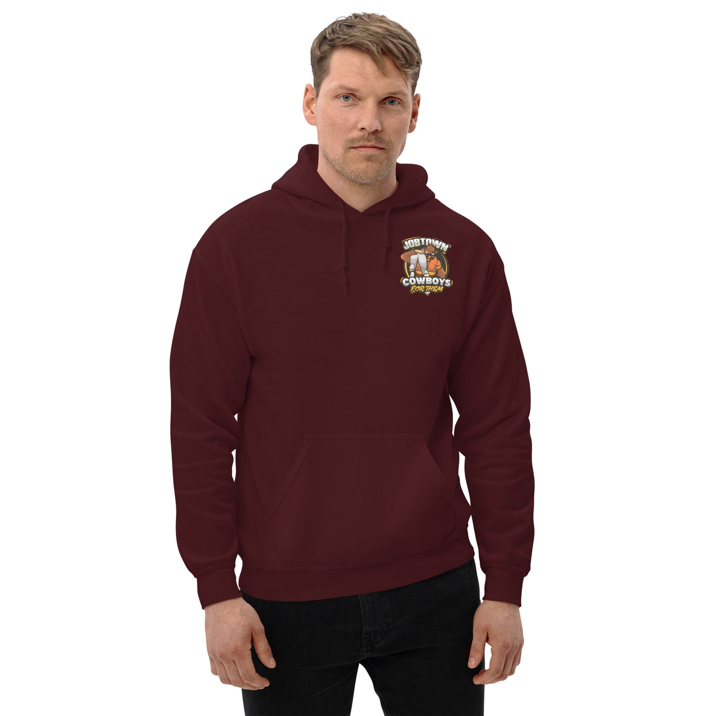 Jobtown Cowboys Firefighter - For Them Unisex Hoodie